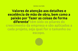 Texto Com Forma Site De Agência