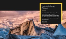 Harika Kış Tatilleri Için HTML5 Duyarlı