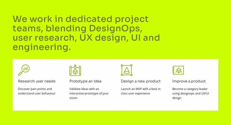 UI and UX design Website Builder Templates
