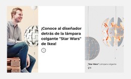 Lámpara De La Estrella De La Muerte - Creador De Sitios Web Personalizados