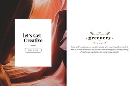 Create Something New - Custom Html Code