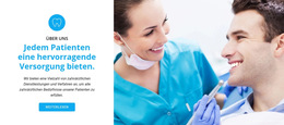 Zahnpflegespezialisten – Fertiges Website-Design