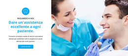 Specialisti In Cure Odontoiatriche - Modello Di Sito Web HTML