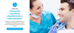 Site WordPress Para Especialistas Em Cuidados Dentários