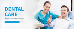Quality Dental Services - Landing Page
