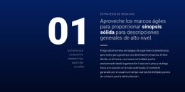 Texto Con Dígitos De Gran Tamaño: Página De Destino Para Cualquier Dispositivo