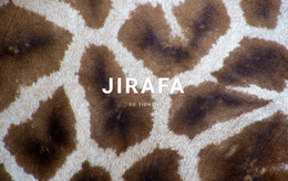 Datos De La Jirafa - Tema De WordPress Y WooCommerce