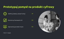 Darmowy Szablon Projektu Dla Prototypuj Pomysł Na Produkt Cyfrowy