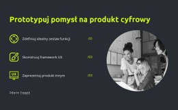 Prototypuj Pomysł Na Produkt Cyfrowy Darmowy Szablon Strony Internetowej CSS