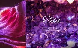Web Design Gratuito Para Tendência De Cor Violeta