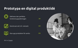 Prototypa En Digital Produktidé HTML-Mall