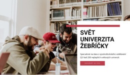 Doporučené Postupy Pro Světový Žebříček Univerzit