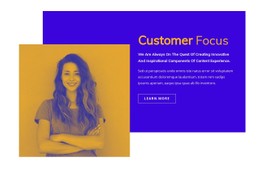 Customer Focus Css Template Free Download