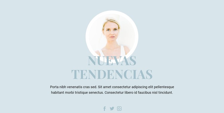 Tendencias de la industria de la belleza Plantilla CSS