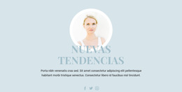 Tendencias De La Industria De La Belleza - Plantilla De Sitio Web Profesional