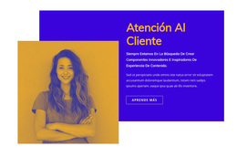 Enfoque En El Cliente Plantilla De Página
