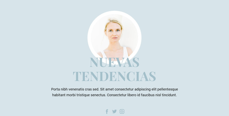 Tendencias de la industria de la belleza Tema de WordPress