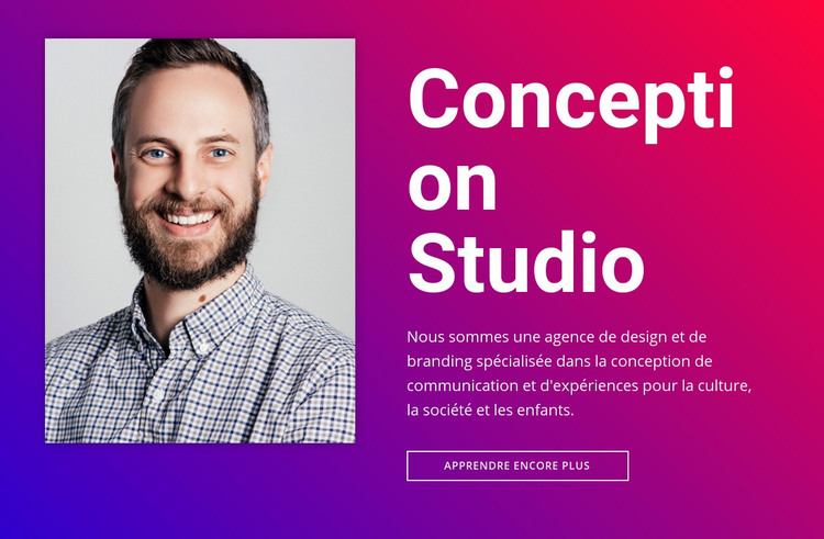 Idées de design passionnantes Modèle HTML