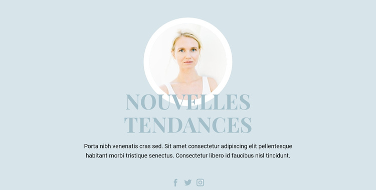 Tendances de l'industrie de la beauté Thème WordPress