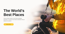 World'S Best Places - HTML Template