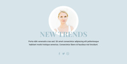 Beauty Industry Trends - HTML Template