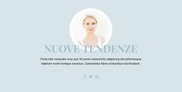 Tendenze Del Settore Della Bellezza - Bellissimo Design Del Sito Web