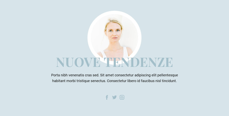 Tendenze del settore della bellezza Tema WordPress