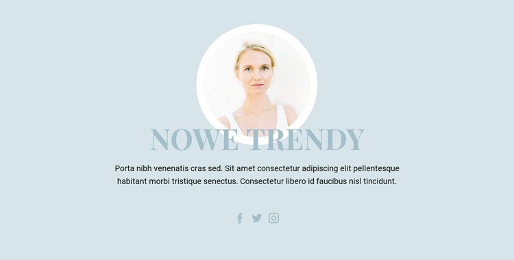 Trendy w branży kosmetycznej Szablony do tworzenia witryn internetowych