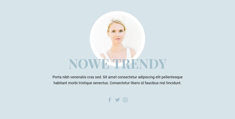 Trendy w branży kosmetycznej Kreator witryn internetowych HTML
