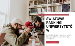 Światowe Rankingi Uniwersytetów - Prosty Motyw WordPress