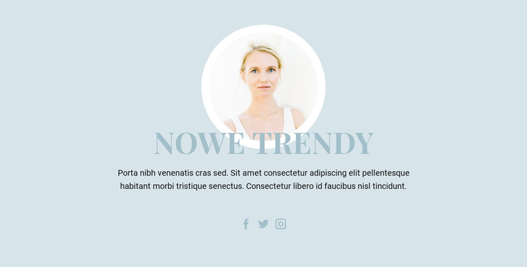 Trendy w branży kosmetycznej Motyw WordPress