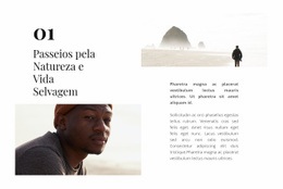 A Vida É Cheia De Aventura - Design Simples