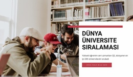 Dünya Üniversite Sıralaması