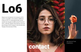 Menu CSS Pour Contact Studio Créatif
