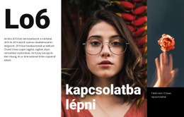 Kreatív Stúdiókapcsolat - HTML Weboldal Sablon