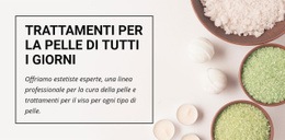 Skincare Per Tutti I Giorni - HTML5 Website Builder