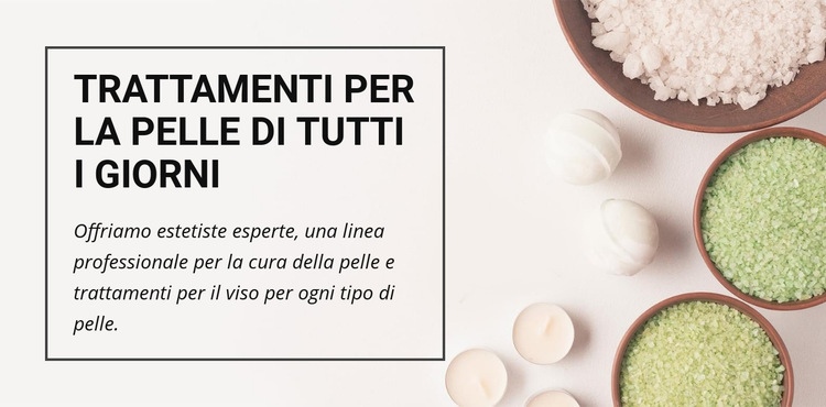 Skincare per tutti i giorni Modelli di Website Builder