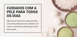 Skincare Para Todos Os Dias - Construtor De Sites Profissional