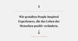 Ein Titel - Bestes Website-Design