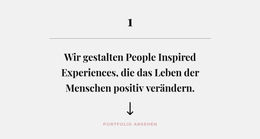 Ein Titel - Mobile Website-Vorlage