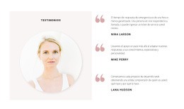 Tres Revisiones De La Empresa - Diseño De Sitio Web Sencillo