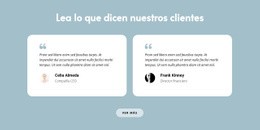 Dos Reseñas Sobre Nosotros