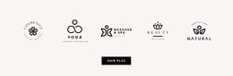 Cinq Logos - Modèle HTML5 Professionnel Personnalisable