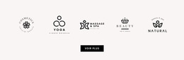 Cinq Logos Constructeur Joomla