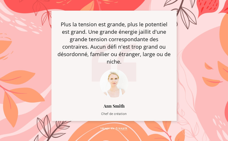 Avis sur l'institut de beauté Thème WordPress