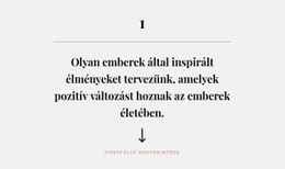 Egy Cím – Csodálatos Sablon Létrehozása