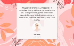 Recensione Dello Studio Di Bellezza Modello Di Sito Web CSS Gratuito