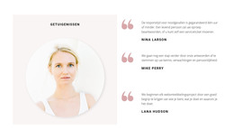 Drie Bedrijfsrecensies - Gratis HTML-Sjabloon