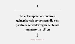 Één Titel - Beste Websiteontwerp