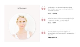 Üç Şirket Yorumu Için Ücretsiz HTML5